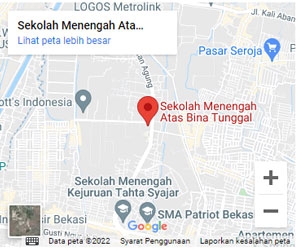 https://www.google.com/maps/place/Sekolah+Menengah+Atas+Bina+Tunggal/@-6.2097899,106.9773359,15z/data=!4m5!3m4!1s0x0:0x6272a084434b4c4c!8m2!3d-6.2097899!4d106.9773359